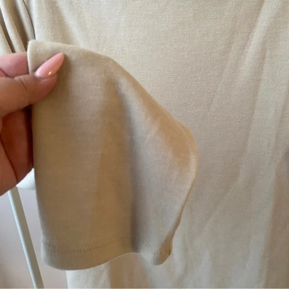 Ann Taylor Mock Neck Cream Sweater - Picture 6 of 6